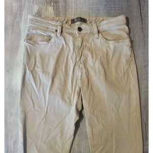 34 Heritage Charisma Mens 36x32 Comfort Rise Straight Leg‎ Beige Chino Pants